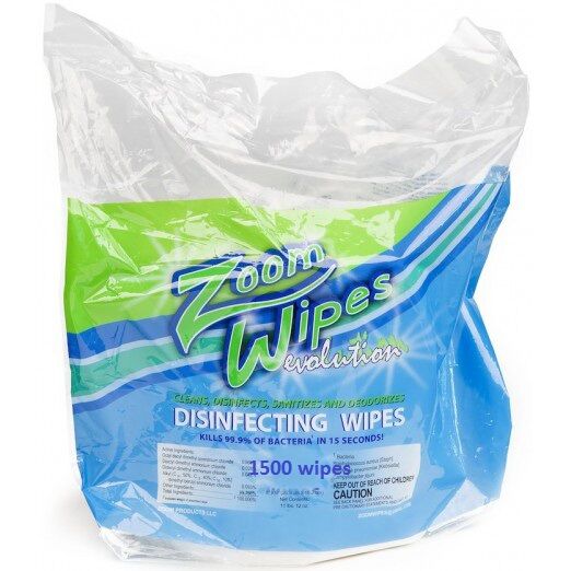Zoom Active Sanitizing Wipes (1500 Ct.) Zoom Active Sanitizing Wipes (1500 Ct.)