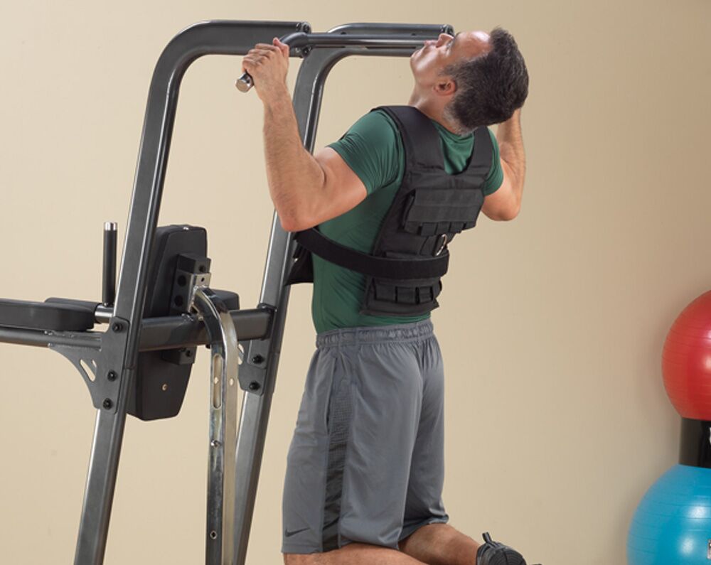 Body-Solid Knee Raise, Dip & Chin Up (FCD)