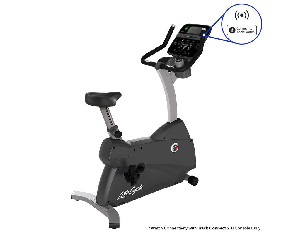 Life Fitness C3 Lifecycle Exercise Bike Track Connect 2 Console