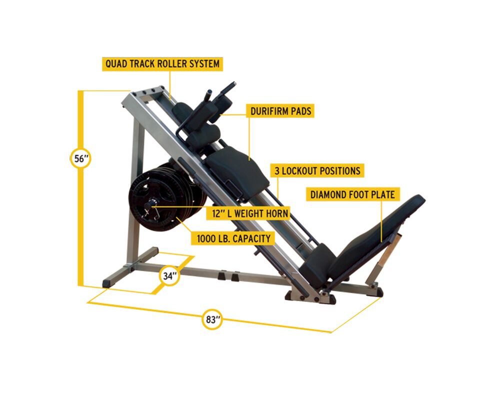 Body-Solid Leg Press & Hack Squat (GLPH1100)1