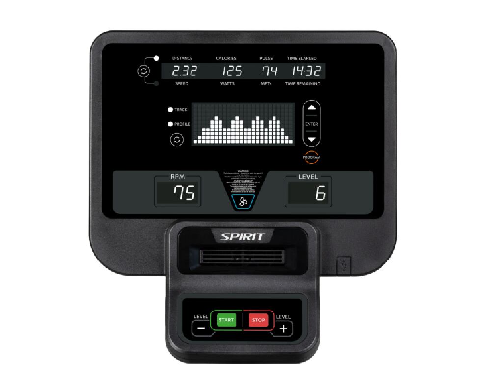 Spirit CE800 Elliptical Trainer (1)
