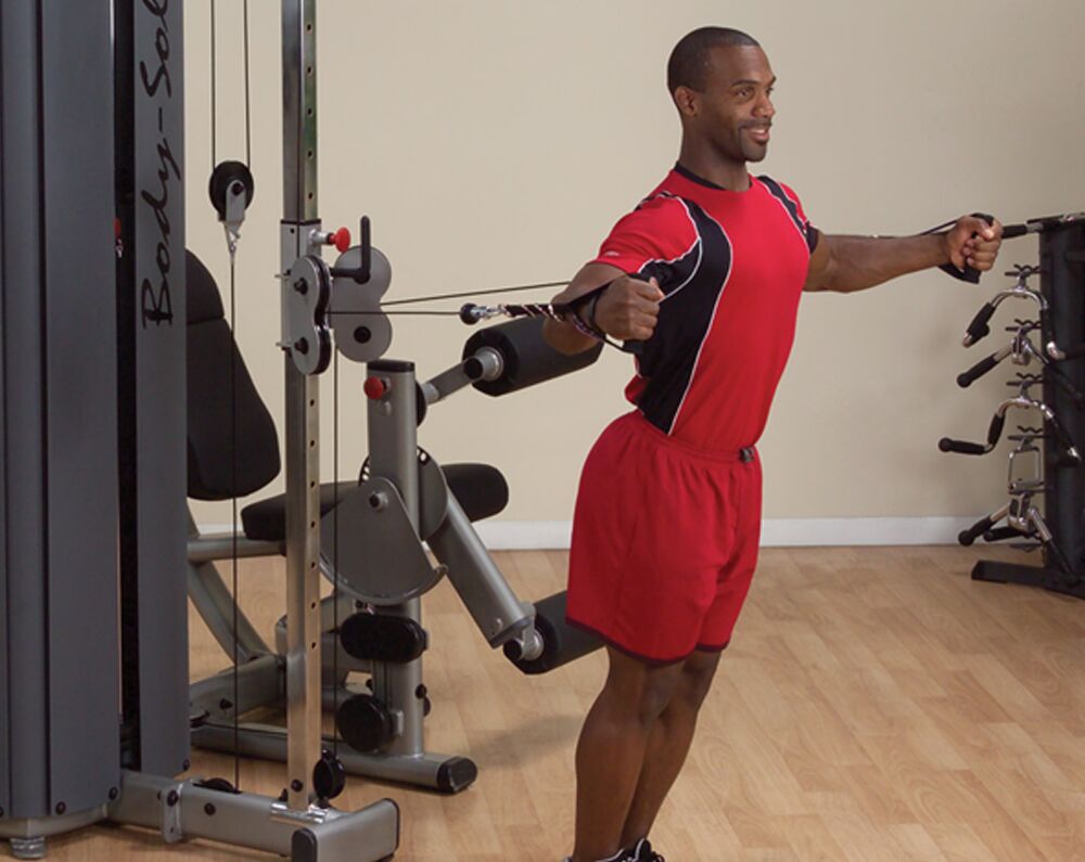 Body Solid Pro Dual Cable Column Machine