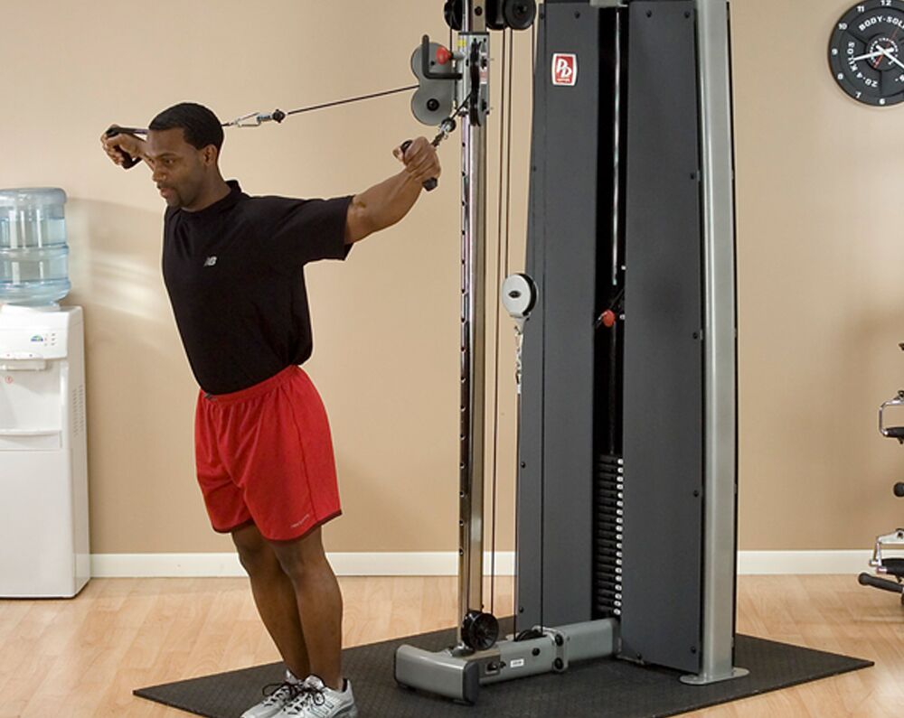 Body Solid Pro Dual Cable Column Machine
