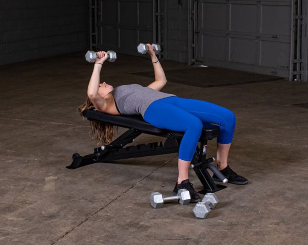 Body-Solid Pro ClubLine Flat Incline Decline Bench SFID325 (2)