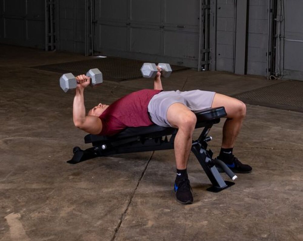 Body-Solid Pro ClubLine Flat Incline Decline Bench SFID325 (3)