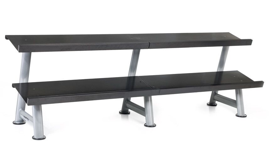 Hampton 2-Tiered Dura-Bell Rack (2T-FLT) Hampton 2-Tiered Dura-Bell Rack (2T-FLT)