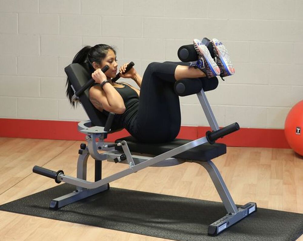 Body-Solid Horizontal Ab Crunch Machine (GAB100)