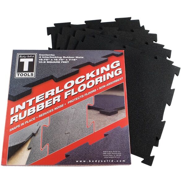 Body-Solid Tools Black Puzzle Mats Body-Solid Tools Black Puzzle Mats