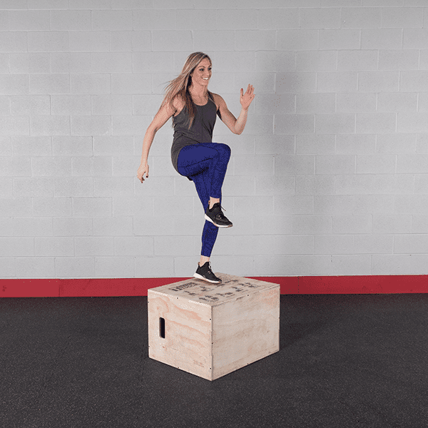 Body-Solid 3-in-1 Wooden Plyo Box Body-Solid 3-in-1 Wooden Plyo Box