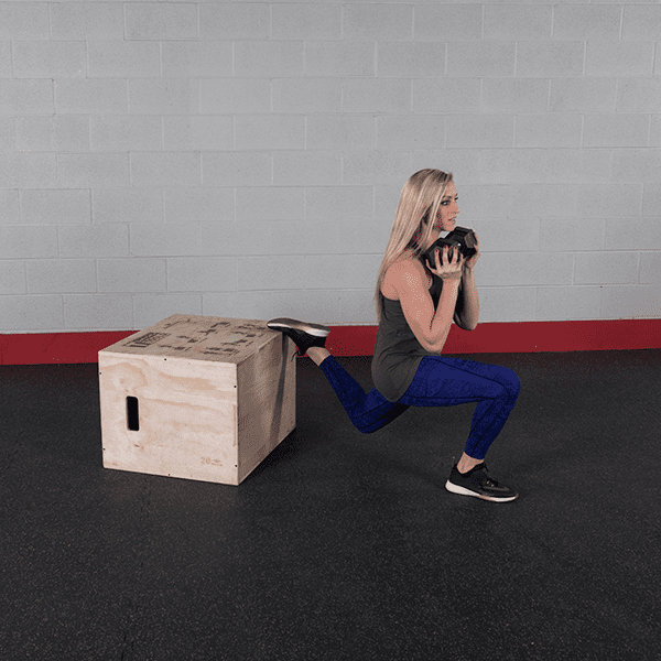Body-Solid 3-in-1 Wooden Plyo Box Body-Solid 3-in-1 Wooden Plyo Box