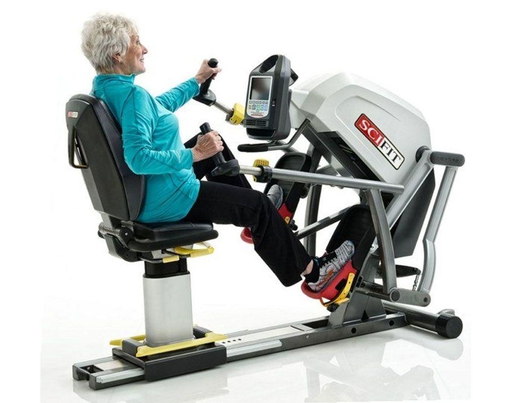Scifit StepOne Recumbent Bariatric Seat Stepper