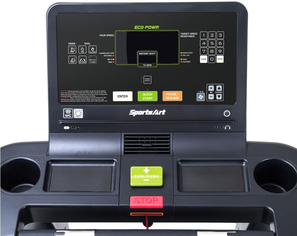 SportsArt G690 Verde Eco-Powr Treadmill
