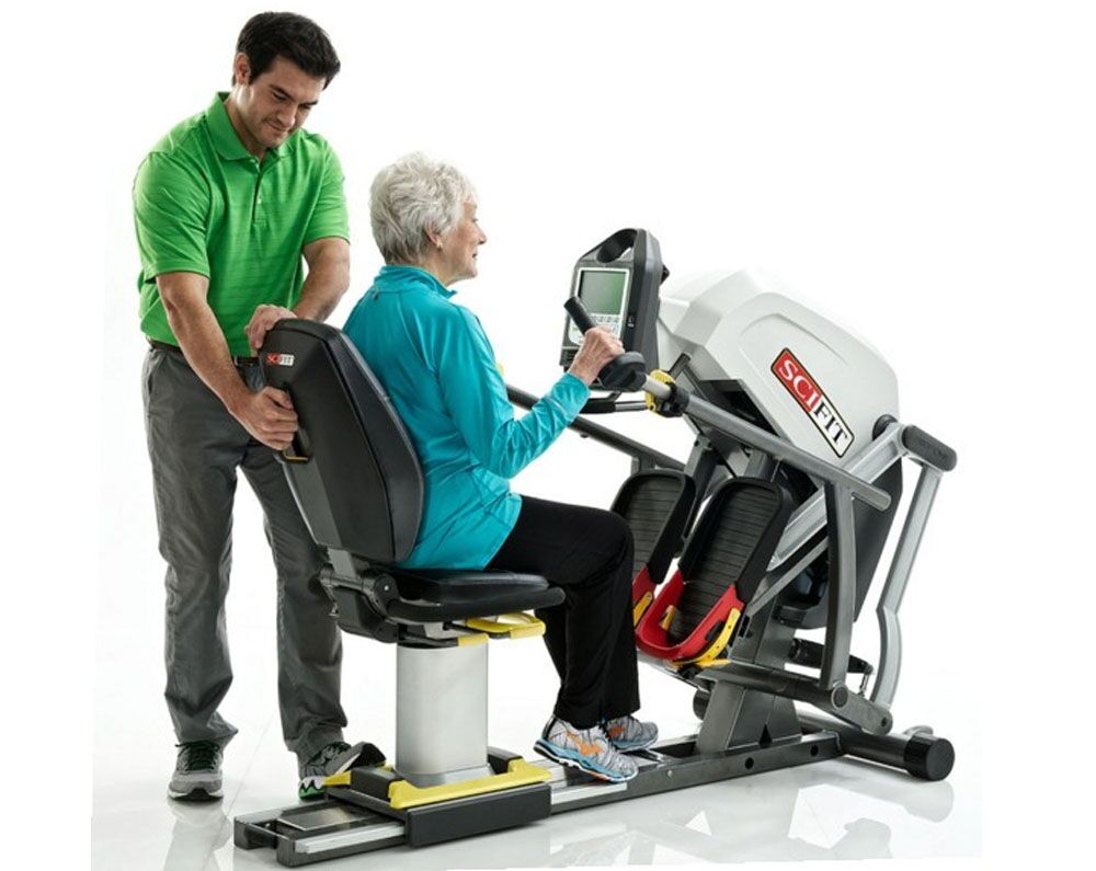 Scifit StepOne Recumbent Premium Seat Stepper