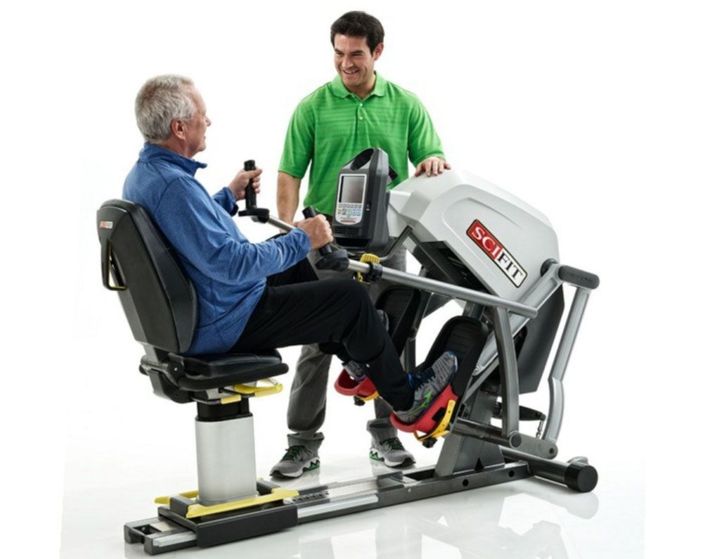 Scifit StepOne Recumbent Premium Seat Stepper
