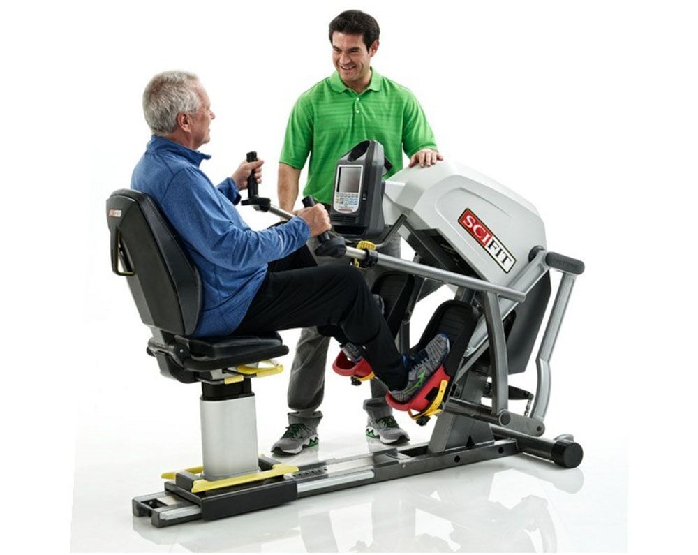 Scifit StepOne Recumbent Standard Seat Stepper