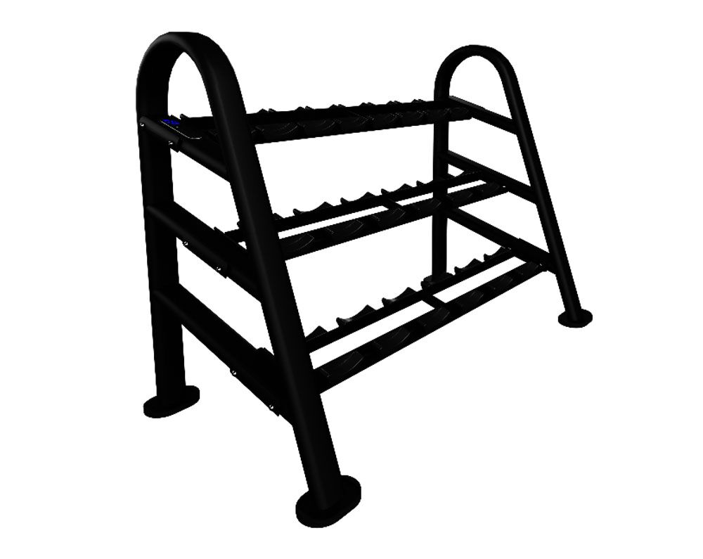 Nautilus Instinct Dumbbell Rack 10-Pair 3 Tier