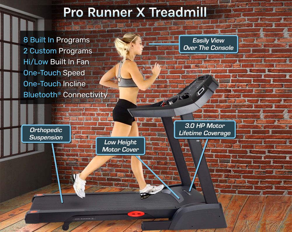 3G Cardio Pro Runner Treadmill