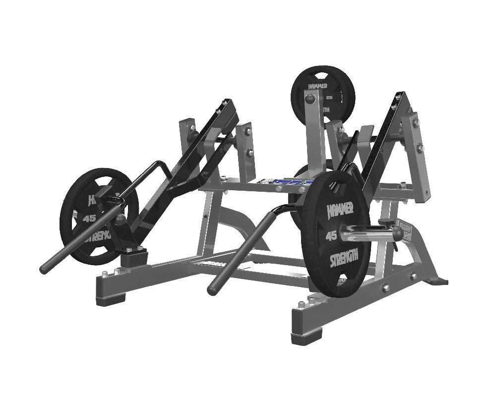Hammer Strength Plate Loaded Ground Base® Squat High Pull