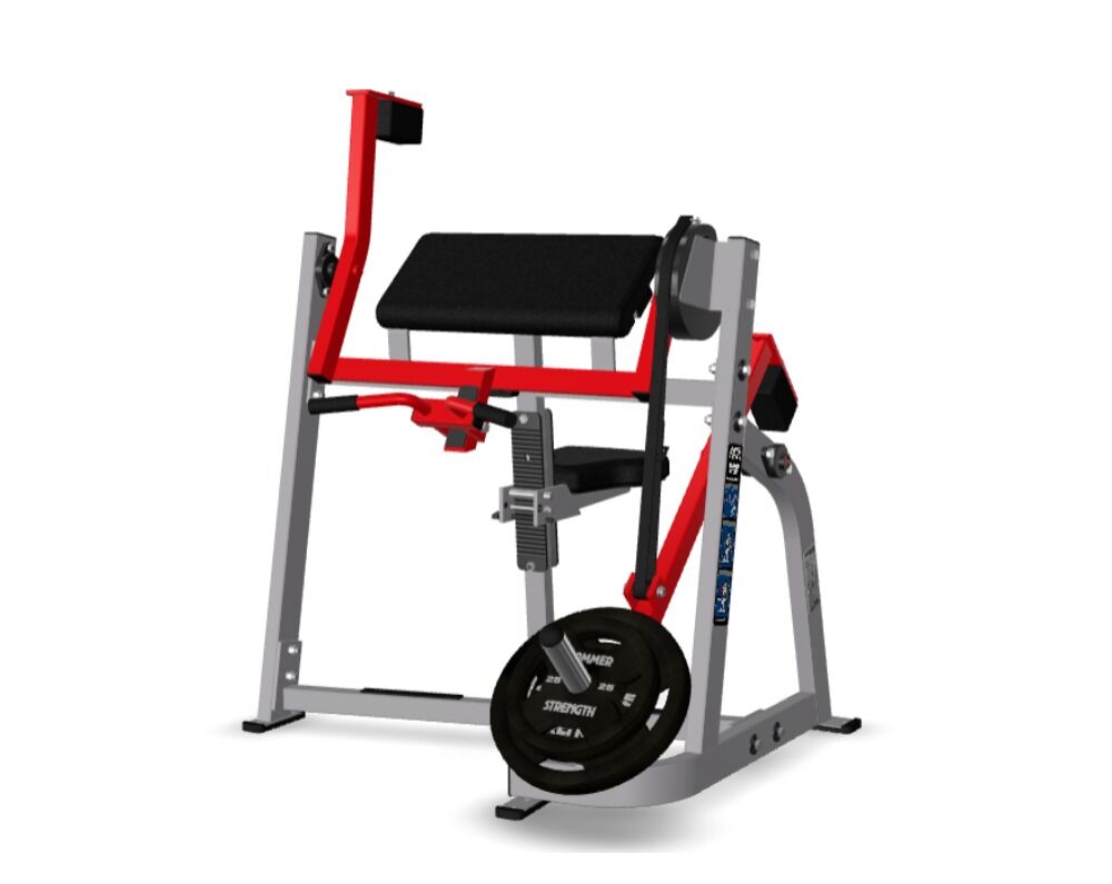 Hammer Strength Plate Loaded Seated Biceps PL-BI (5)