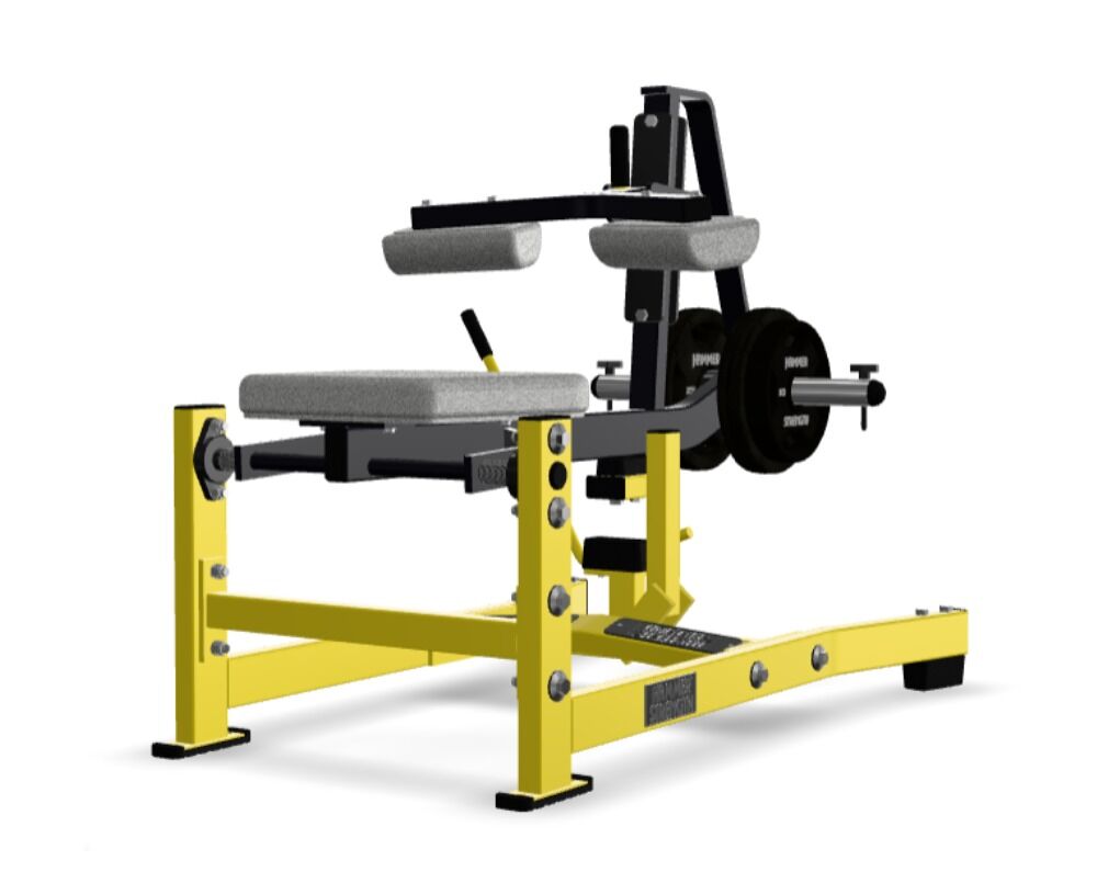 Hammer Strength Plate Loaded Seated Calf Raise PL-CALF (1)