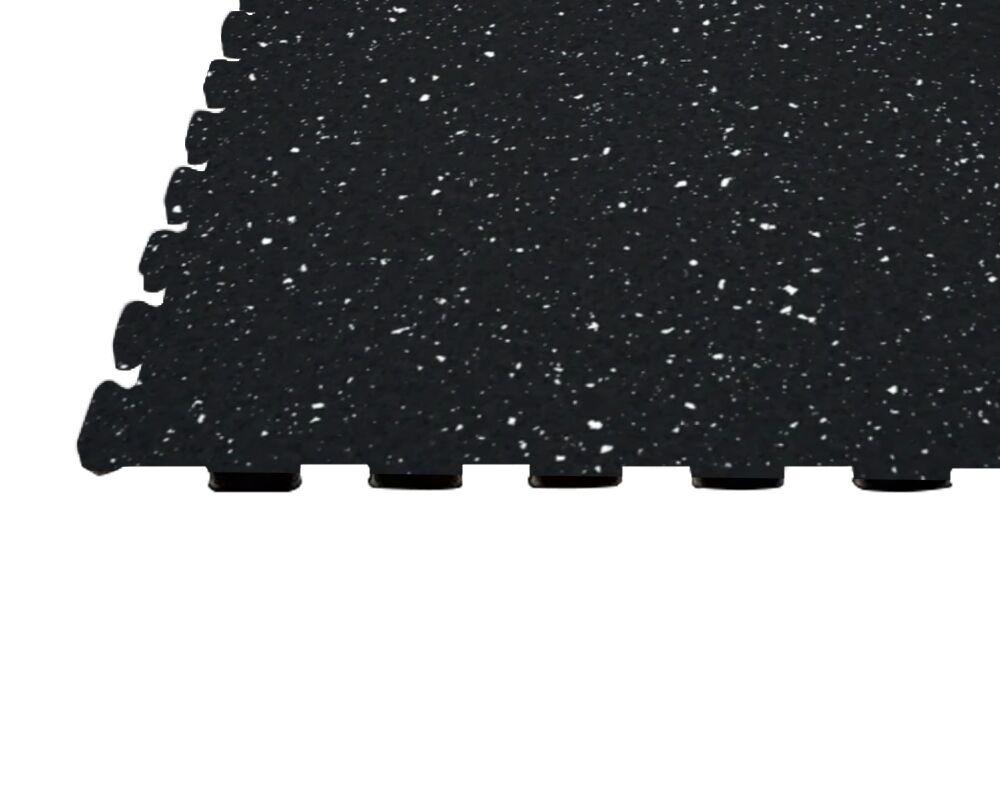 Carbon Black Rubber Flooring