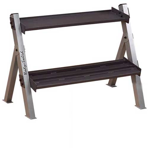 Body-Solid Dual Dumbbell & Kettlebell Rack (GDKR100)-0 Body-Solid Dual Dumbbell & Kettlebell Rack (GDKR100)-0