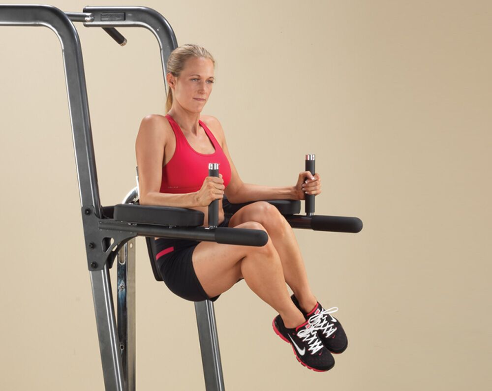Body-Solid Knee Raise, Dip & Chin Up (FCD)