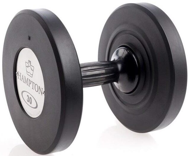 Hampton Gel Grip Solid Steel Urethane Dumbbells Hampton Gel Grip Solid Steel Urethane Dumbbells