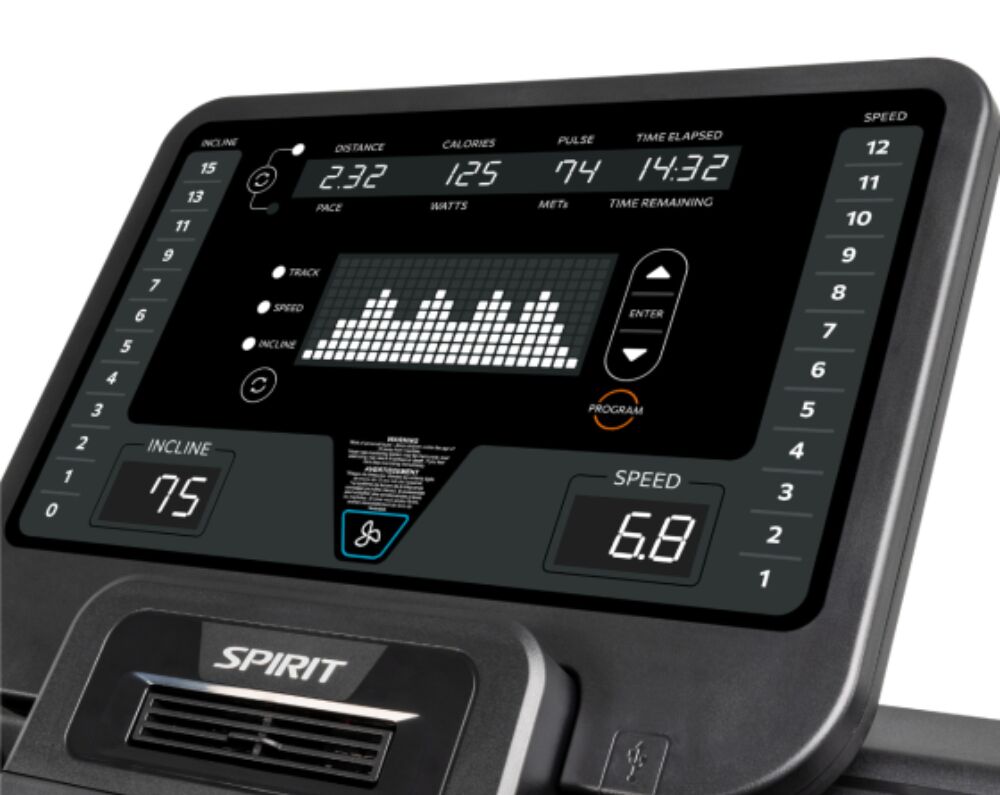 Spirit CT850 Treadmill (5)