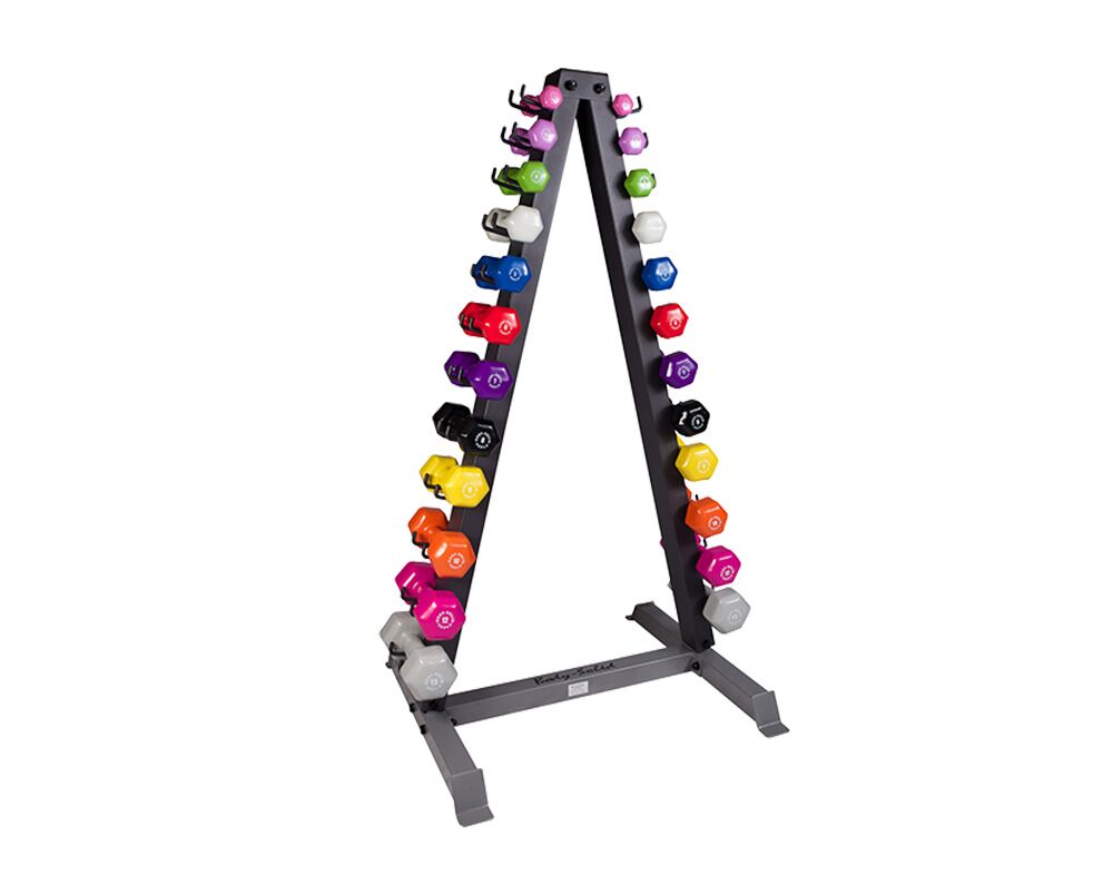 Body-Solid 12 Pair Vertical Dumbbell Rack