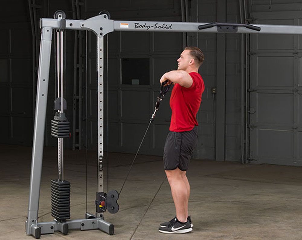 Body Solid Deluxe Cable Center
