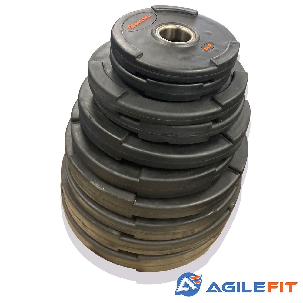 AgileFit-Rubber-Olympic-Grip-Plate-Sets-4