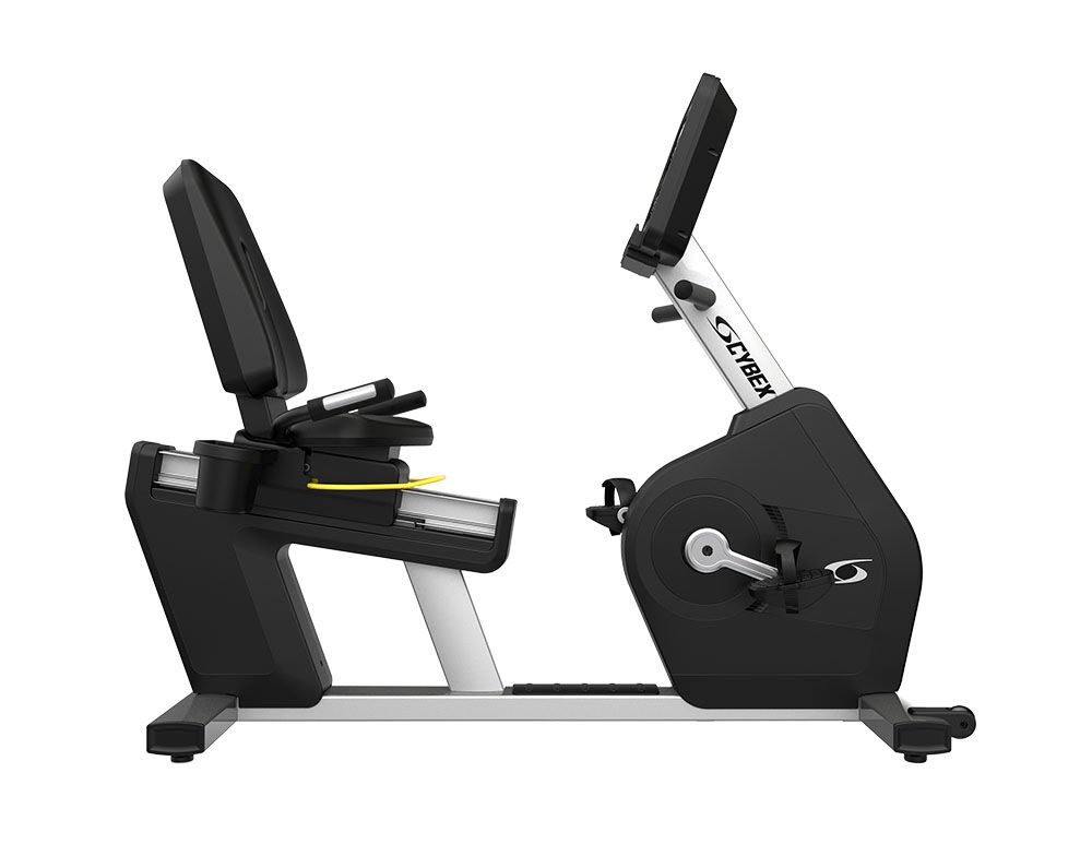 Cybex-Recumbent-50L console-threequarter view