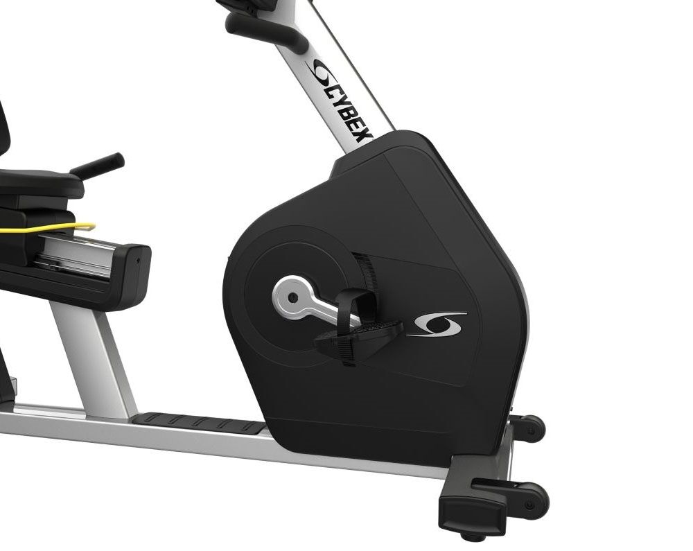 Cybex-Recumbent-50L console-threequarter view