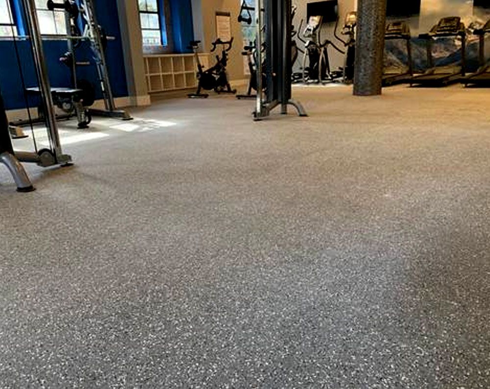 PaviFlex FitnessPro Rubber Flooring Tiles Granito-3