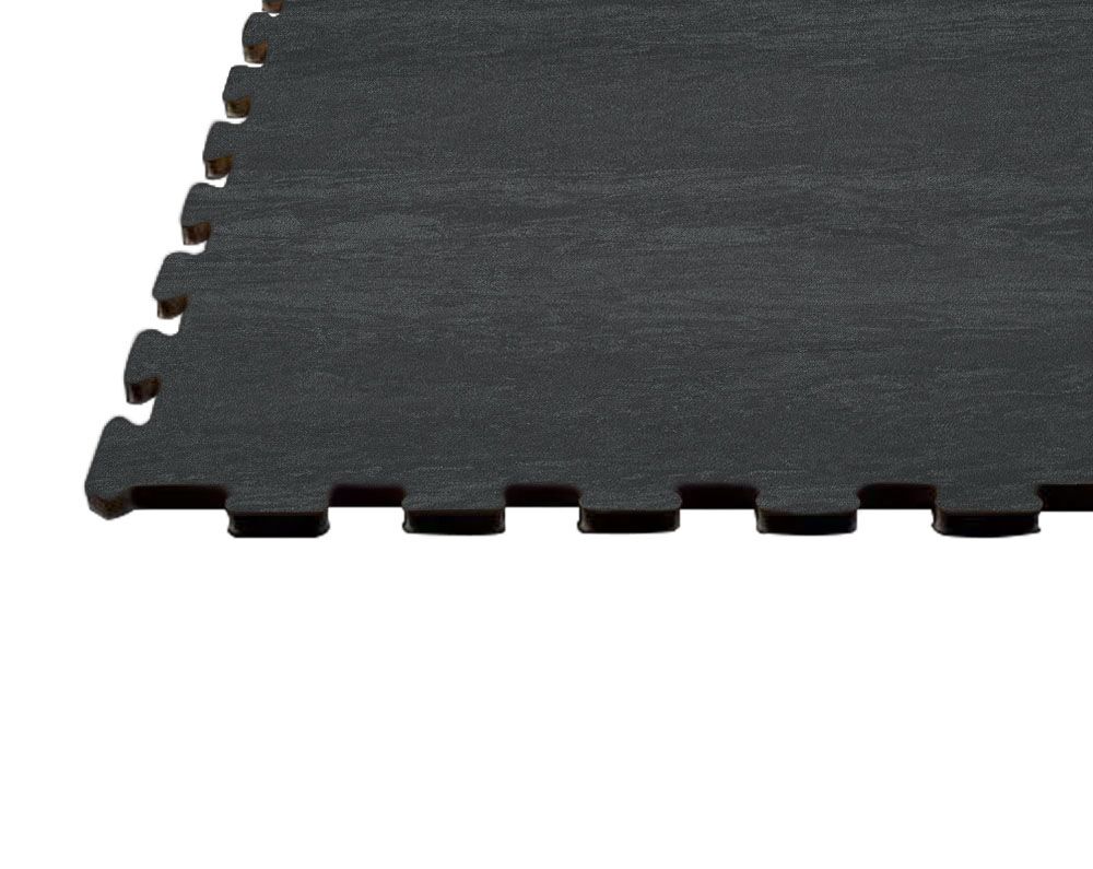 PaviFlex FitnessPro Rubber Flooring Tiles Marble Grey