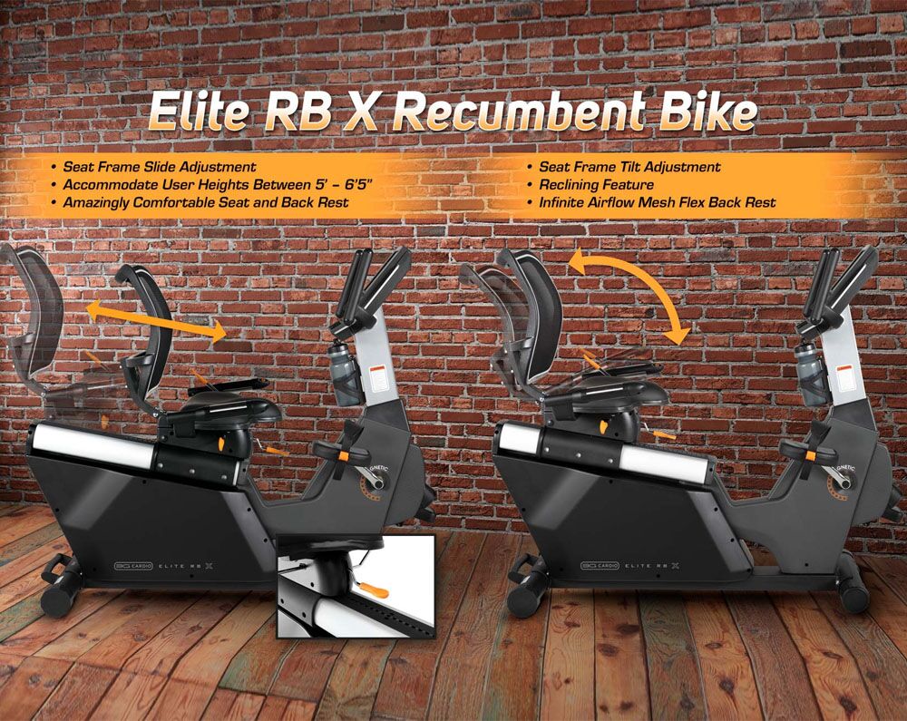 3G Cardio Elite RB Recumbent Bike