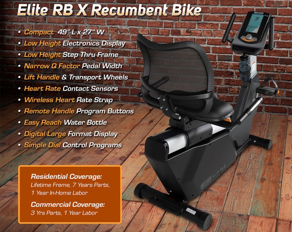 3G Cardio Elite RB Recumbent Bike