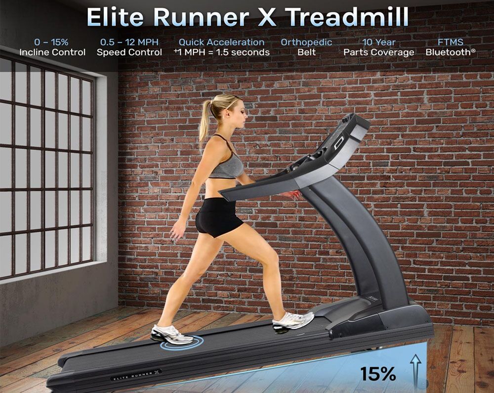 3G Cardio Elite Runner Treadmill