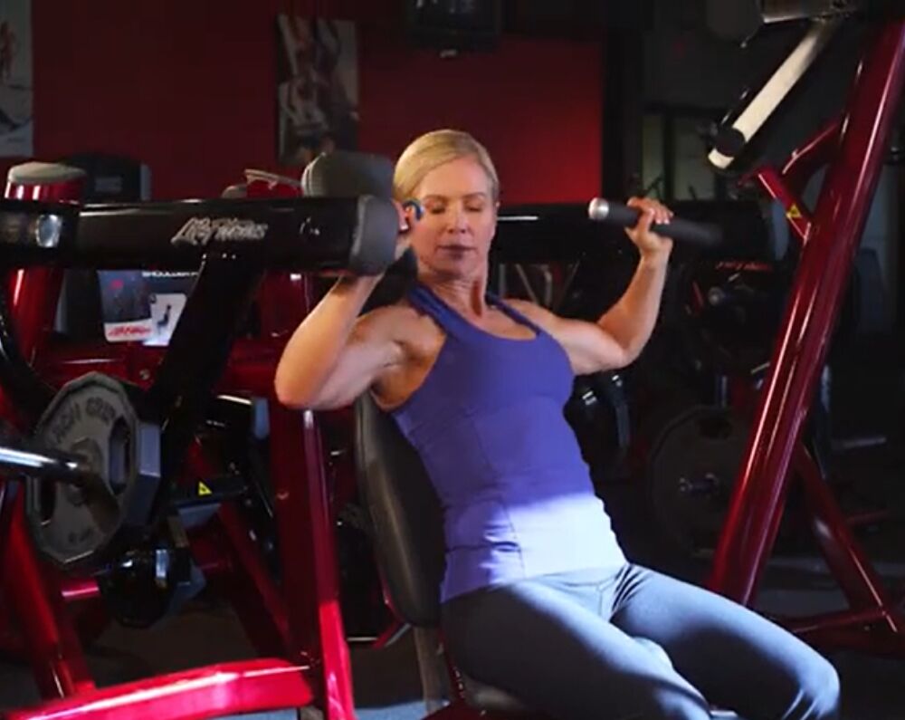 Life Fitness Signature Series Plate-Loaded Shoulder Press