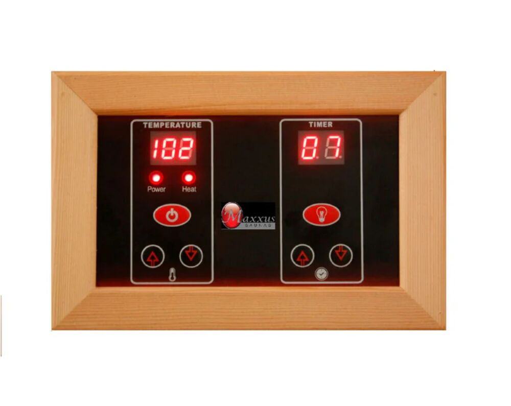 Maxxus Seattle 2 person Low EMF FAR Infrared Sauna