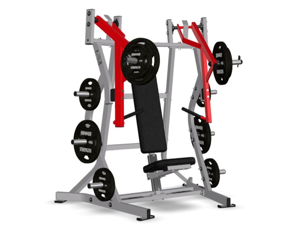 Hammer Strength Plate Loaded Iso-Lateral Bench Press IL-BP (4)