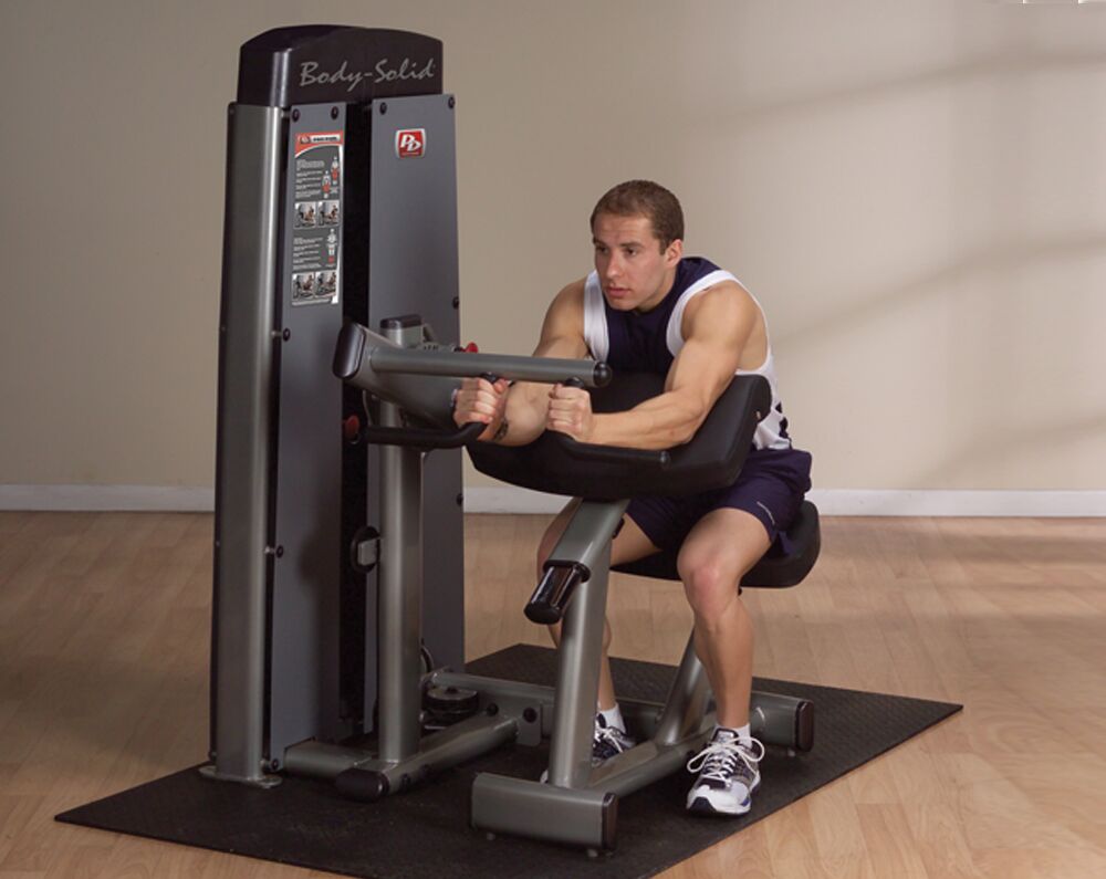 Body-Solid Pro Dual Bicep Tricep Machine