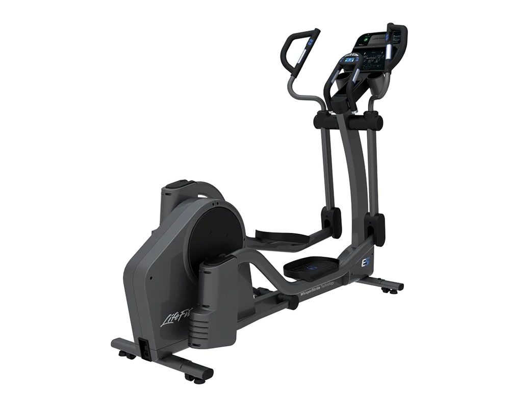 Life Fitness E5 Adjustable-Strike Elliptical Cross-Trainer-Track-Connect