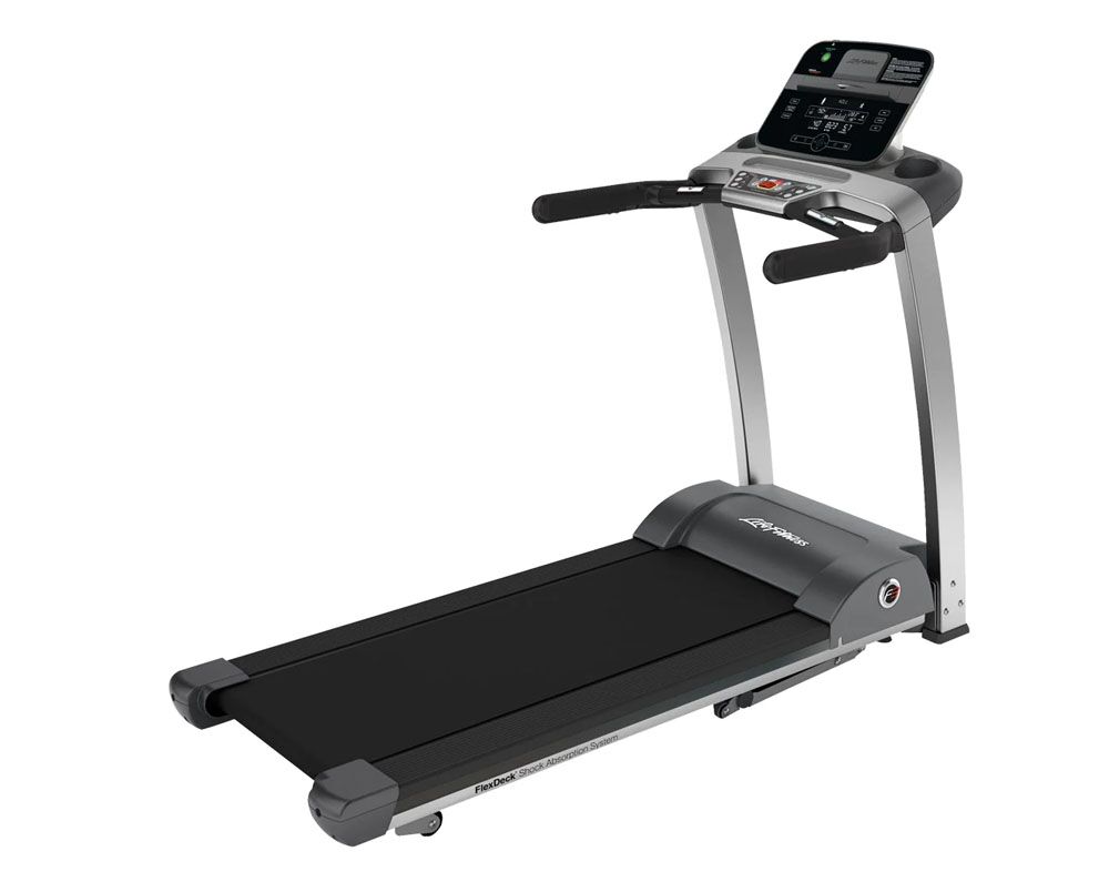 Life Fitness F3 Folding Treadmill Track Connect