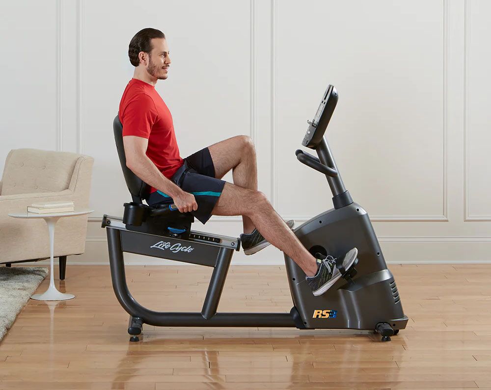 Life Fitness RS3 Lifecycle Recumbent Bike 2
