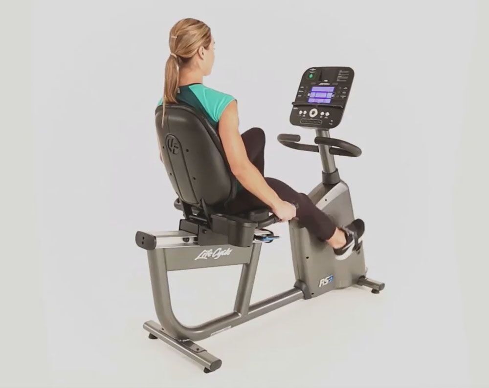 Life Fitness RS3 Lifecycle Recumbent Bike V1