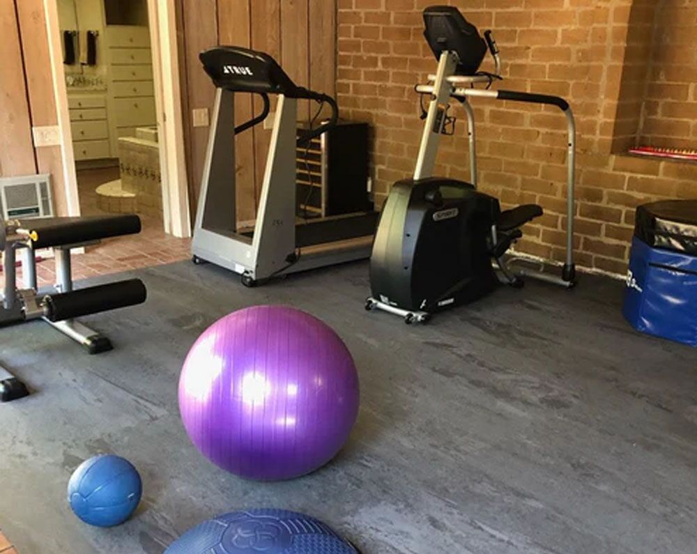 PaviFlex FitnessPro Rubber Flooring Tiles Grey Marble-3