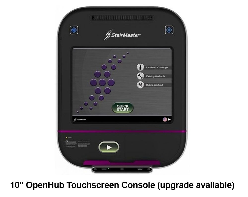 StairMaster 4G Stepmill Stairclimber 10 OpenHub Touchscreen Console