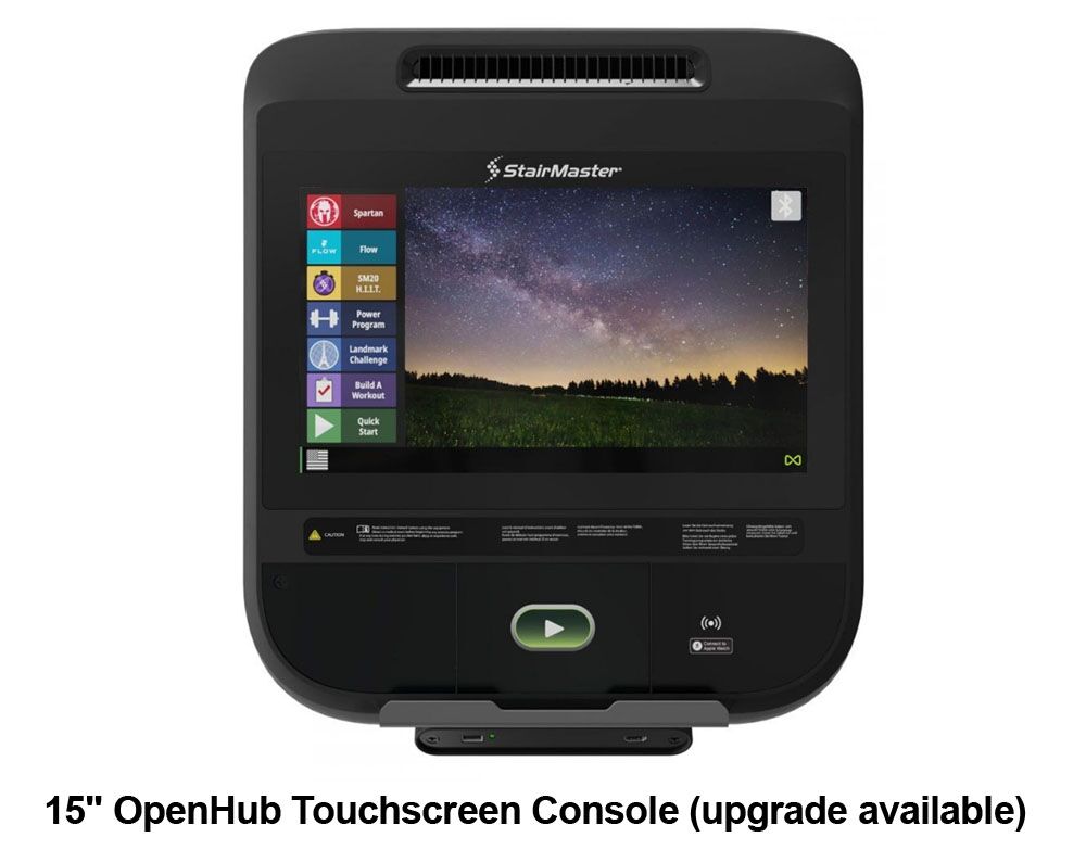 StairMaster 4G Stepmill Stairclimber 15 OpenHub Touchscreen Console